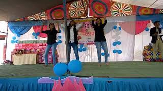 Dance performance by Standard 11th Girls at Teachers day