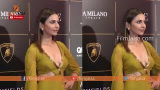 Rakul Preet Singh Cleavage Show | Vogue Women Of The Year Awards 2018 | Film Jalsa