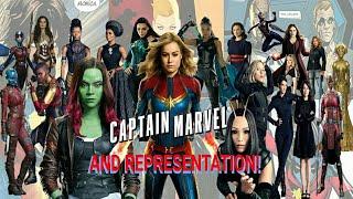 Who is Captain Marvel And Positive Women's Representation and More!!