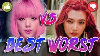 BEST VS WORST LOOKS IN KPOP MUSIC VIDEOS (Girl group.ver)|Personal Opinion