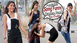 Annu Singh Punjabi Song Dance Prank | Public Comedy Reaction | Prank On Cute Girl | {BRbhai}