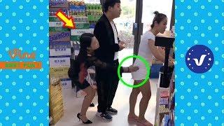 Best Funny Videos 2019 ● Cute girls doing funny things P5
