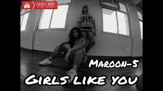 Maroon 5 - Girls like you ft. Card B || Suman & Aarshi || Dance || Choreography