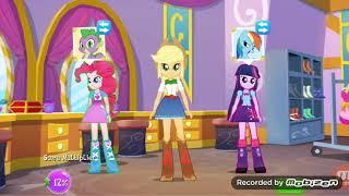 The Equestria Girls Dance to win the Dancing Clown Pony!