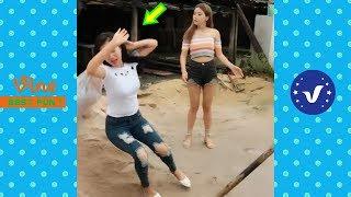 Funny Videos 2018 ● Top cute girl doing funny things P1
