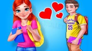 Back to School Kids Games - New Girl in High School - Girls Fall in Love with Fun Girl Kids Games