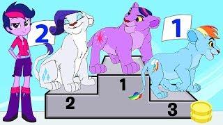 MLP Equestria Girls Species Swap Collection Animation - My Little Pony Video Episode For Kids HD NEW