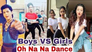 Oh Na Na Dance | Boys VS Girls | Siddharth Nigam, Avneet Kaur, Mr.mnv | Aladdin