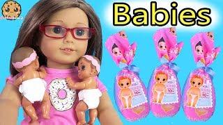 Color Changing Surprise Blind Bag Babies with American Girl Doll - Video
