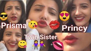 Latest Nepali Cute Twin Girls Tik Tok Video - Prisma Princy Khatiwada Popular Twins Sister